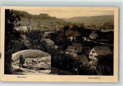 Altenbeken Bahnhof Viadukt