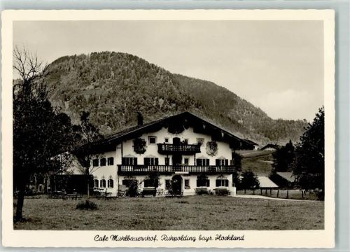 Ruhpolding Cafe Mühlbauernhof