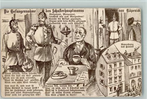 Die Gefangennahme - Hauptmann von Köpenick