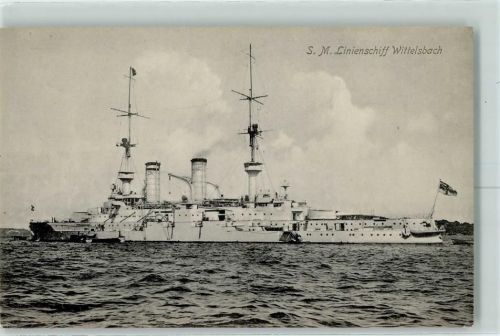 S.M. Linienschiff Wittelsbach Verlag Gebr. Lempe Nr. 61