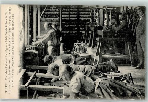 Thiers Ateliers de la Manufacture de Coutellerie fine Sauzede Pere et Fils Souveniers