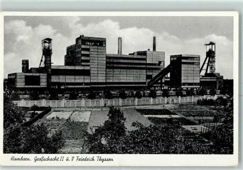Hamborn 1952 Großschacht u. V Friedrich Thyssen AK