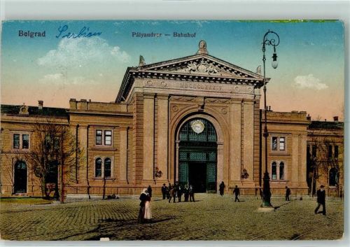 Beograd Pályaudvar Bahnhof