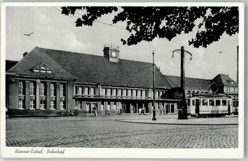 Wanne-Eickel Bahnhof Straßenbahn
