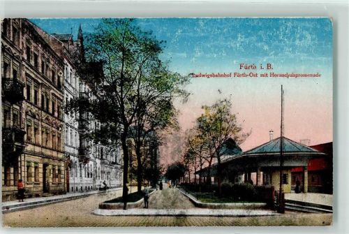 Fürth Ludwigsbahnhof Hornschuhpromenade Fürth-Ost