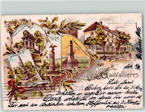 Metz Gruss aus Vallieres AK
