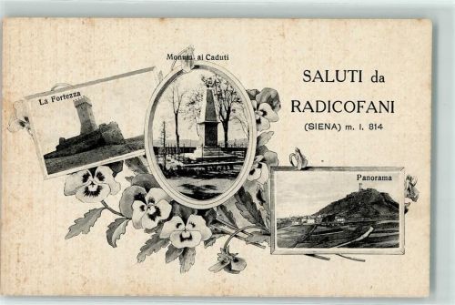 Radicofani La Fortezza Monumento ai Caduti