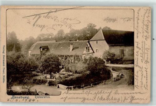 35423 W6302 Arnsburg , Hess 1904 - Gasthaus