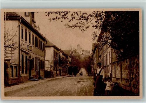 Scheinfeld Vorstadt mit Schloß Schwarzenberg