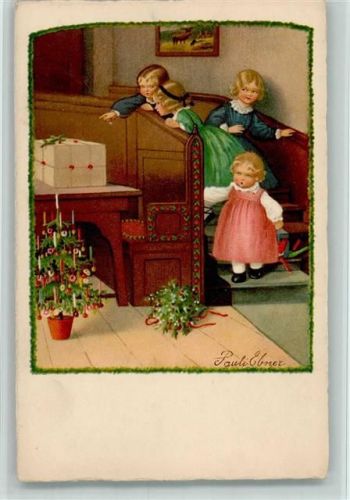 1921 Dondorf 2484 - Weihnachten, Weihnachtsbaum geschmückt