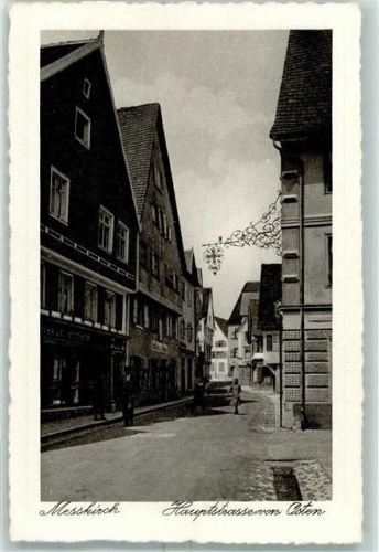 Meßkirch Hauptstraße von Osten