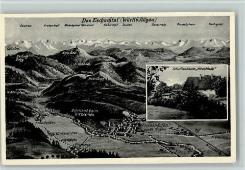 Hitzelinde, Gem Friesenhofen 1961 Schullandheim Hitzelinde , gute Erhaltung AK