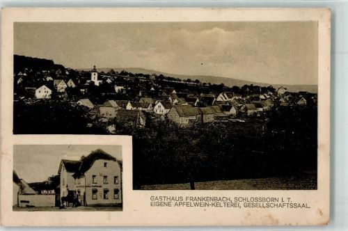 61479 W6246 Schloßborn - Gasthaus Frankenbach Pferd