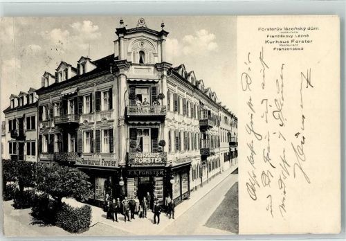 Frantiskovy Lazne Kurhaus Forster Gasthaus