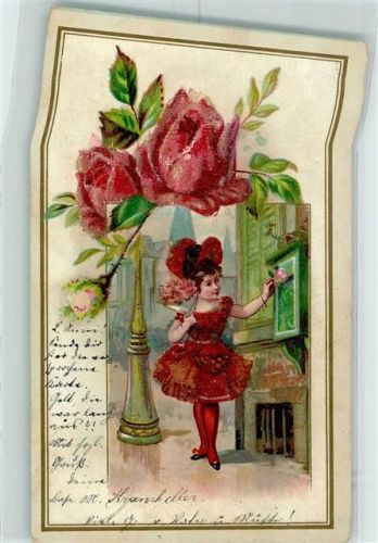 1900 Briefkasten Lithographie AK