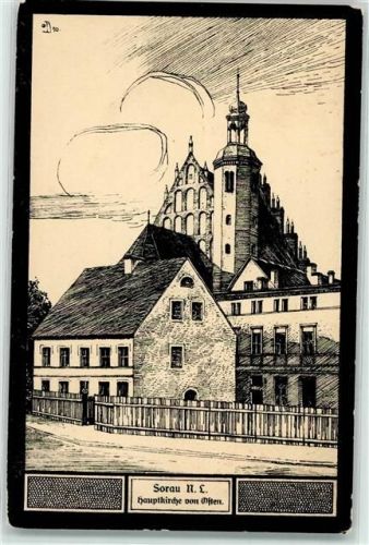 Sorau Hauptkirche von Often