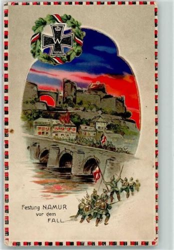Namur WK I Festung Namur v. dem Fall Eisernes Kreuz