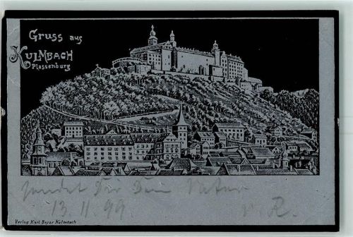 Kulmbach 1899 Plassenburg