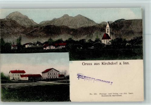 Kirchdorf Gesamtansicht Ortsansicht 2-Bild-Aufnahme