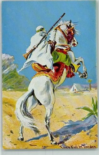 Peluba Serie Nr. 238 - berittener Arabischer Soldat AK
