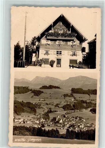 Weiler Panorama und Wohnhaus , gute Erhaltung