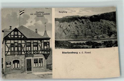 Starkenburg Gasthaus Zur schönen Aussicht Schmoll Burgberg