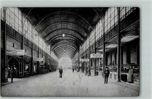 Breslau Verkehrshalle im Hauptbahnhof