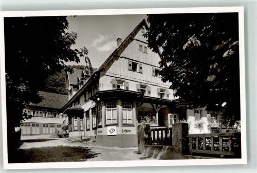 Höfen Gasthaus-Pension Ochsen Eis-Schild