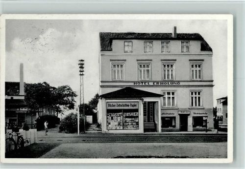 Duhnen 1954 Hotel Erholung mit Likörstube AK