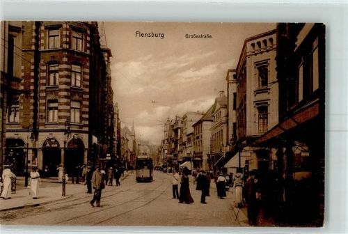 Flensburg Große Straße Straßenbahn