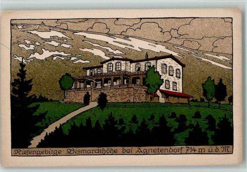 Agnetendorf Riesengebirge Bismarckhöhe