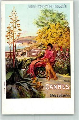 Cannes Paris Layon Mediterranee Schaukelstuhl Hund sign