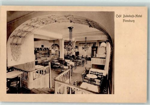 Flensburg Cafe Bahnhofs-Hotel