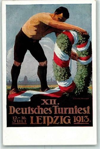Leipzig Nr. 2 Der Festkranz AK