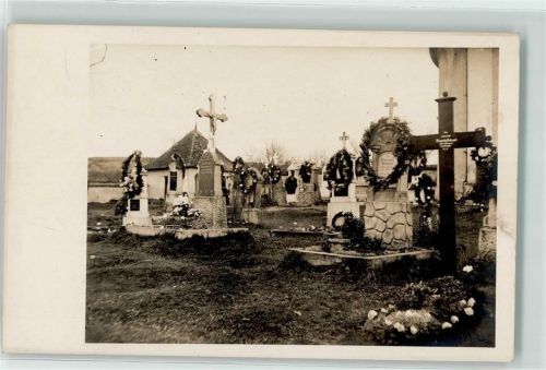 Ergoldsbach Ort handschriftlich Friedhof Grab Kreuz