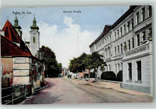 Tulln 1916 Wiener Straße Gasthaus zum Wienerhof