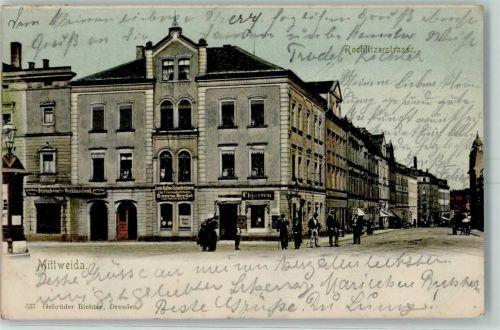 Mittweida 1905 Rochlitzerstraße Cigarren-Geschäft