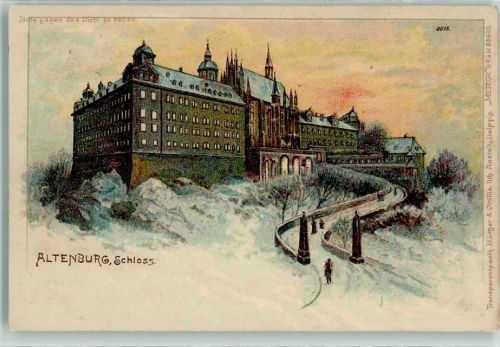 Altenburg 1900 Schloss Verlag Bürger & Ottilie Nr 3015