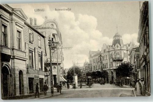 Libau Kornstrasse Straßenbahn