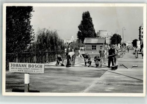 Wien Johann Bosch Fabrik f. Asphalt Dachpappe u. Teerprodukte