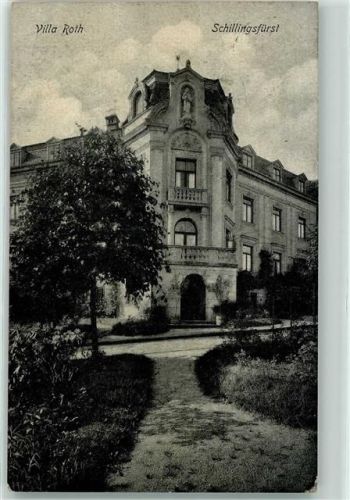 Schillingsfürst 1910 Villa Roth