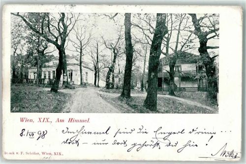 Wien 1898 Am Himmel