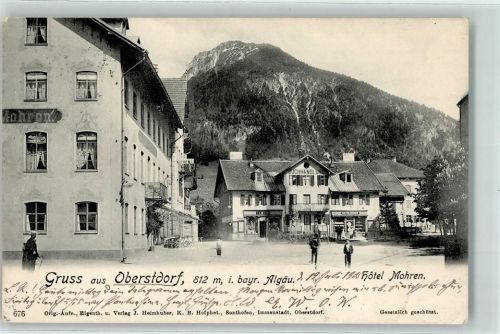 Oberstdorf 1905 Hotel Mohren