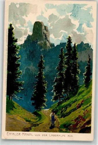 Ettal 1900 Zieher, Ottmar Nr. 2500 Ettaler Mandl