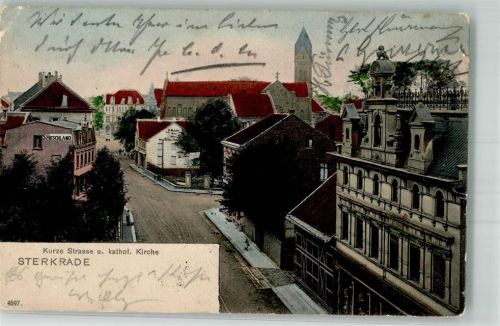 Sterkrade Kurze Straße u. Kath. Kirche