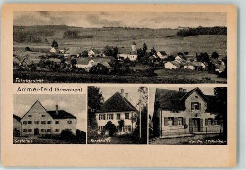 Ammerfeld Gasthaus Forsthaus Handlg. J. Schreiber