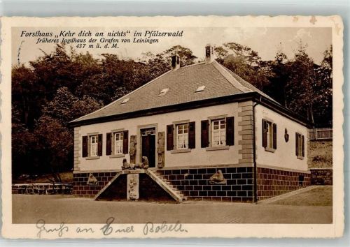 Bad Dürkheim Forsthaus Kehr dich an nichts im Pfälzerwald