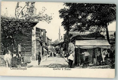 Konstantinopel 1911 Quartier a Scutari