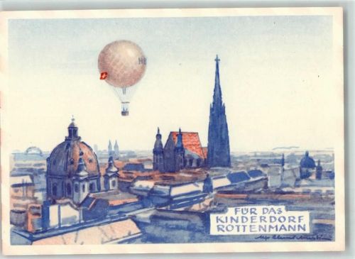 Rottenmann 1955 Für das Kinderdorf Rottenmann Spende