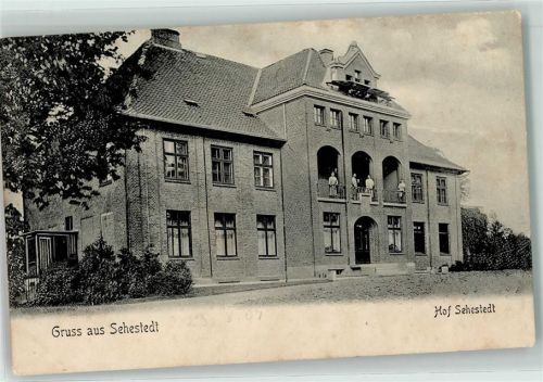 Sehestedt 1907 Hof Sehestedt